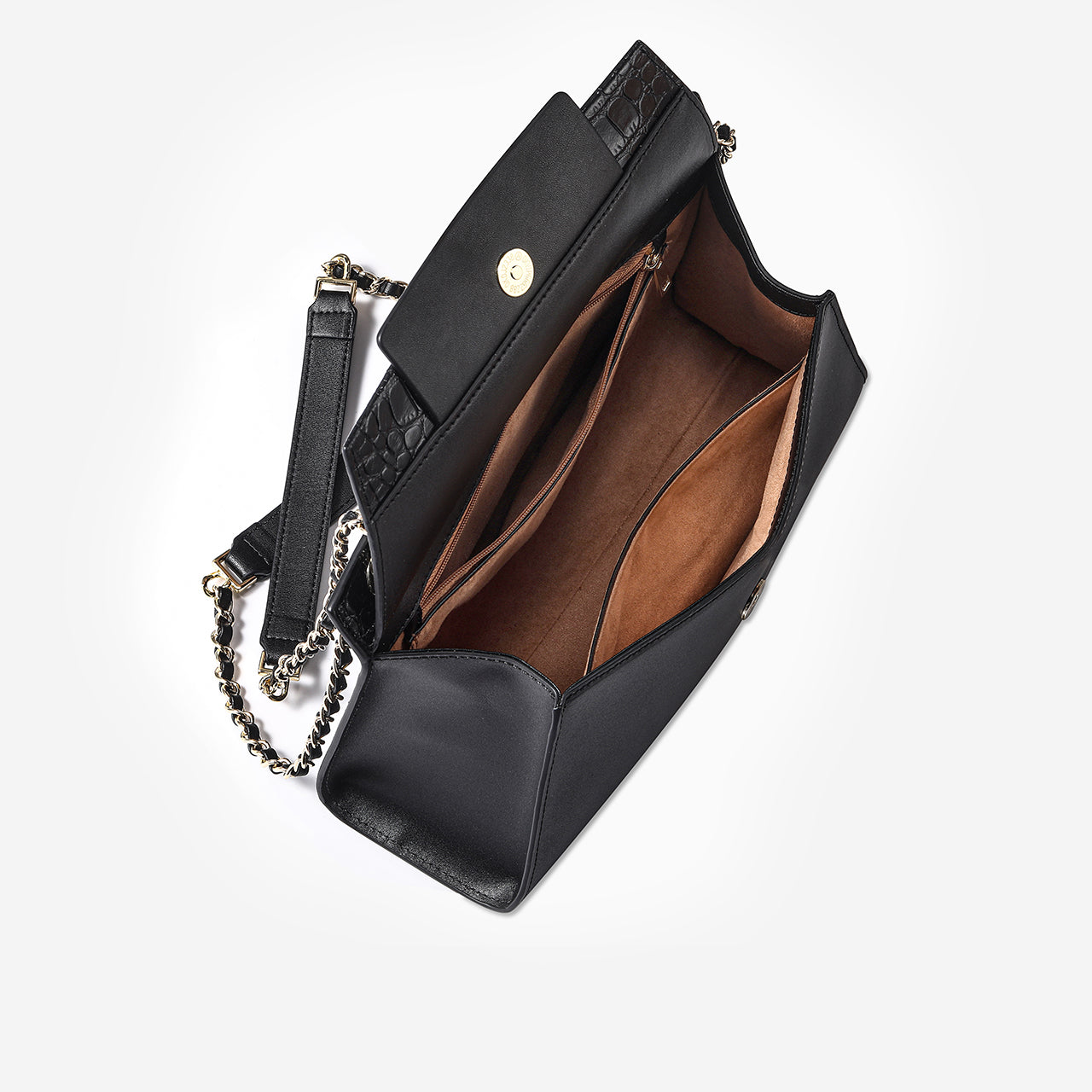 Victoria Ltd Ed Handbag | Black leather