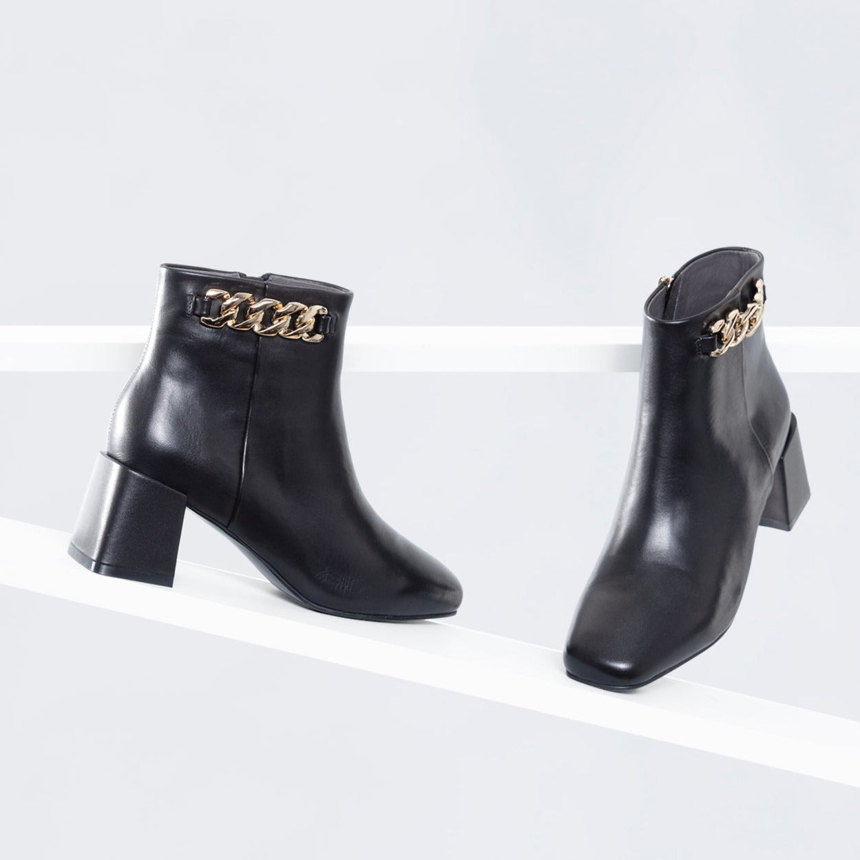 Arkansas Ankle Boot | black leather