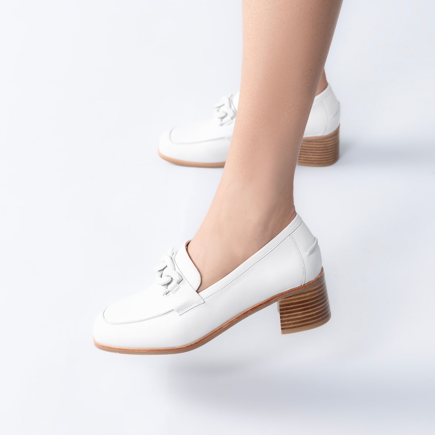 Briar Loafer | Off-white leather