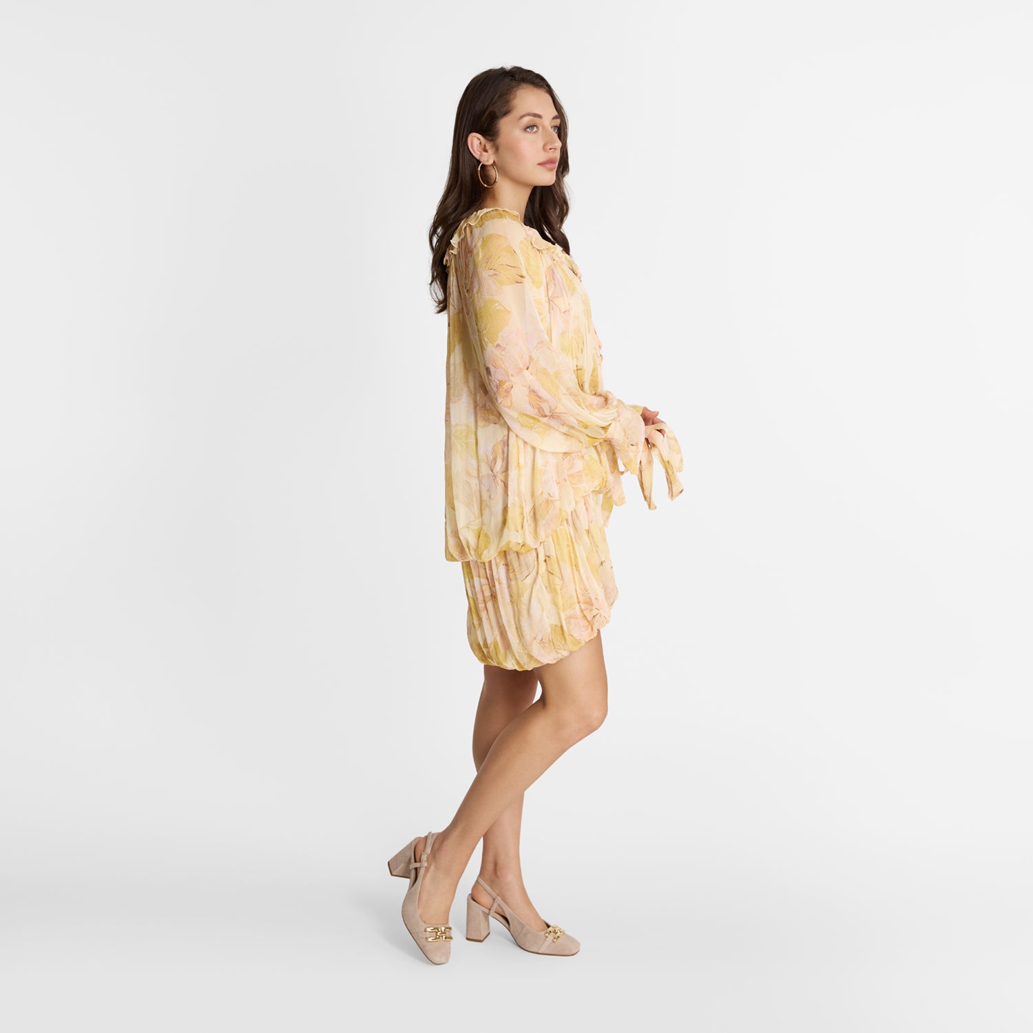 Jamie Slingback Heel | Dirty Blush Suede