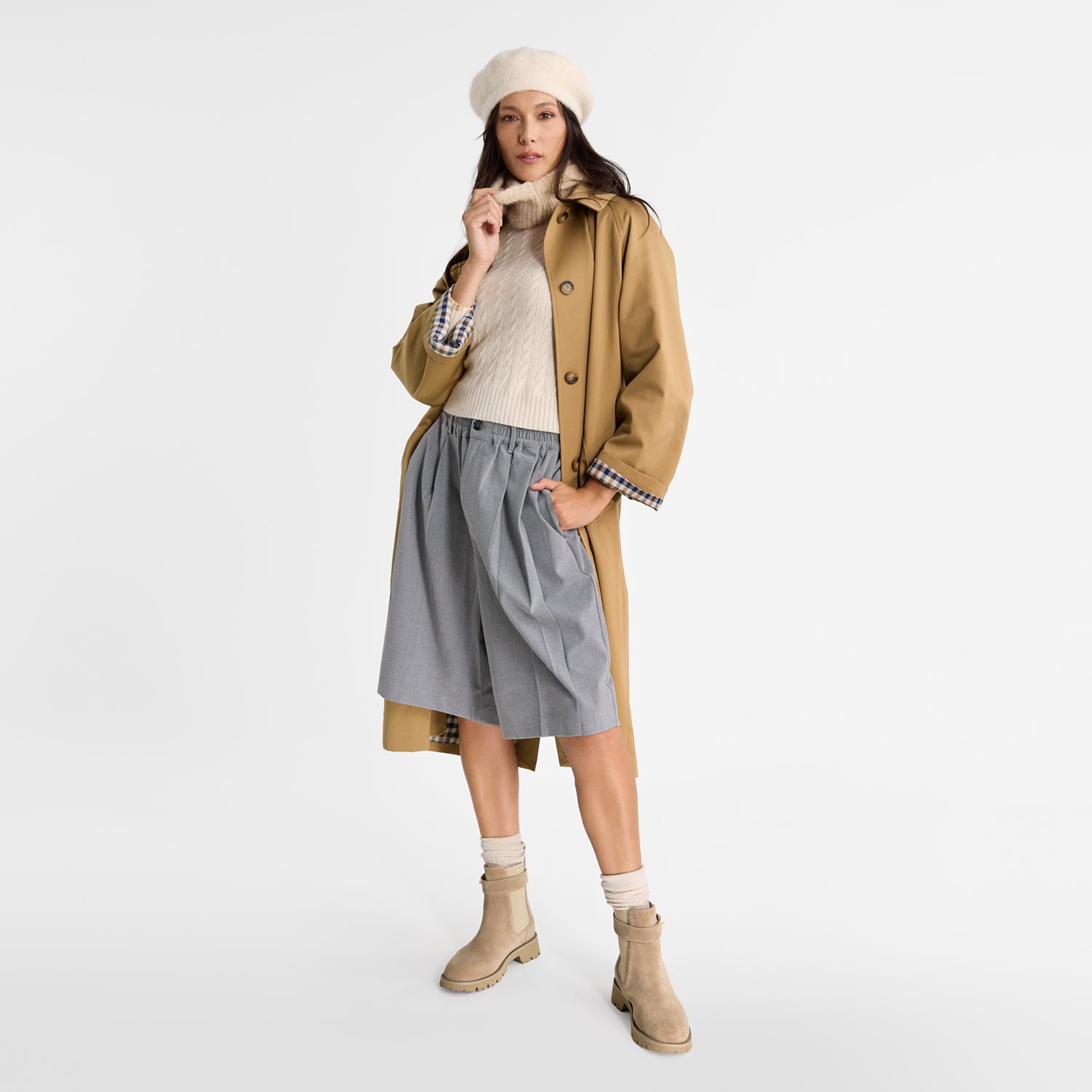 Jasper Ankle Boot Camel Suede