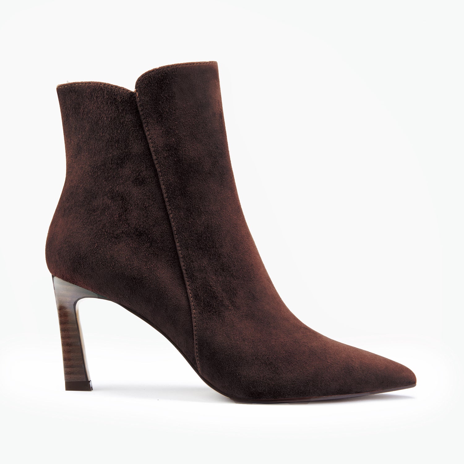 Mila Ankle Boot Chocolate Suede