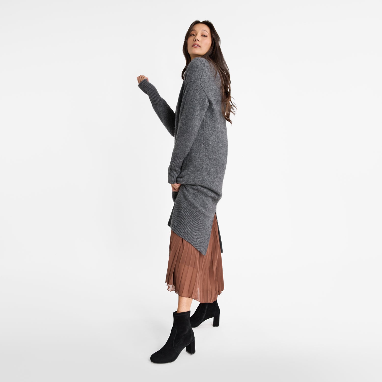 Naomi Ankle Boot Black suede