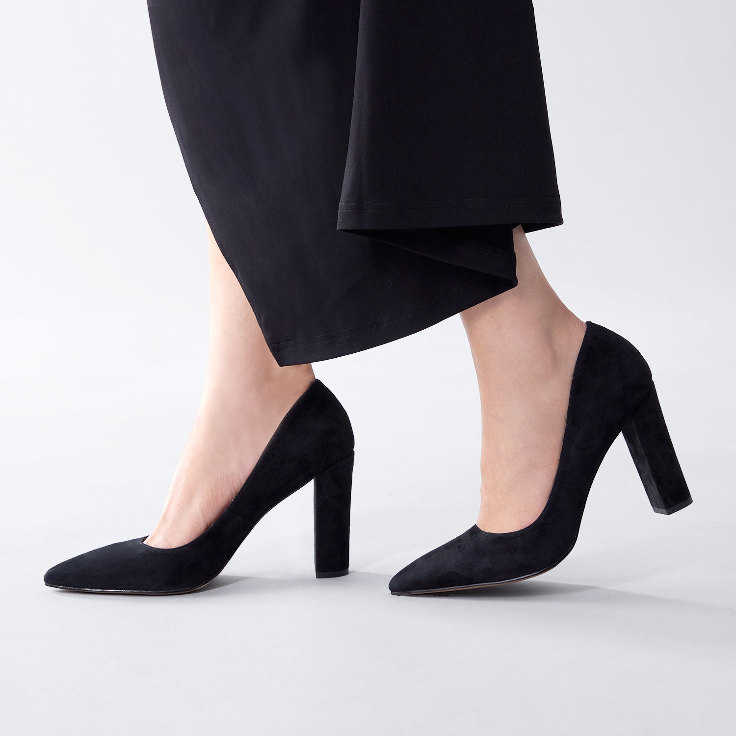 Nemesis 2.0 Heel 95mm | black suede