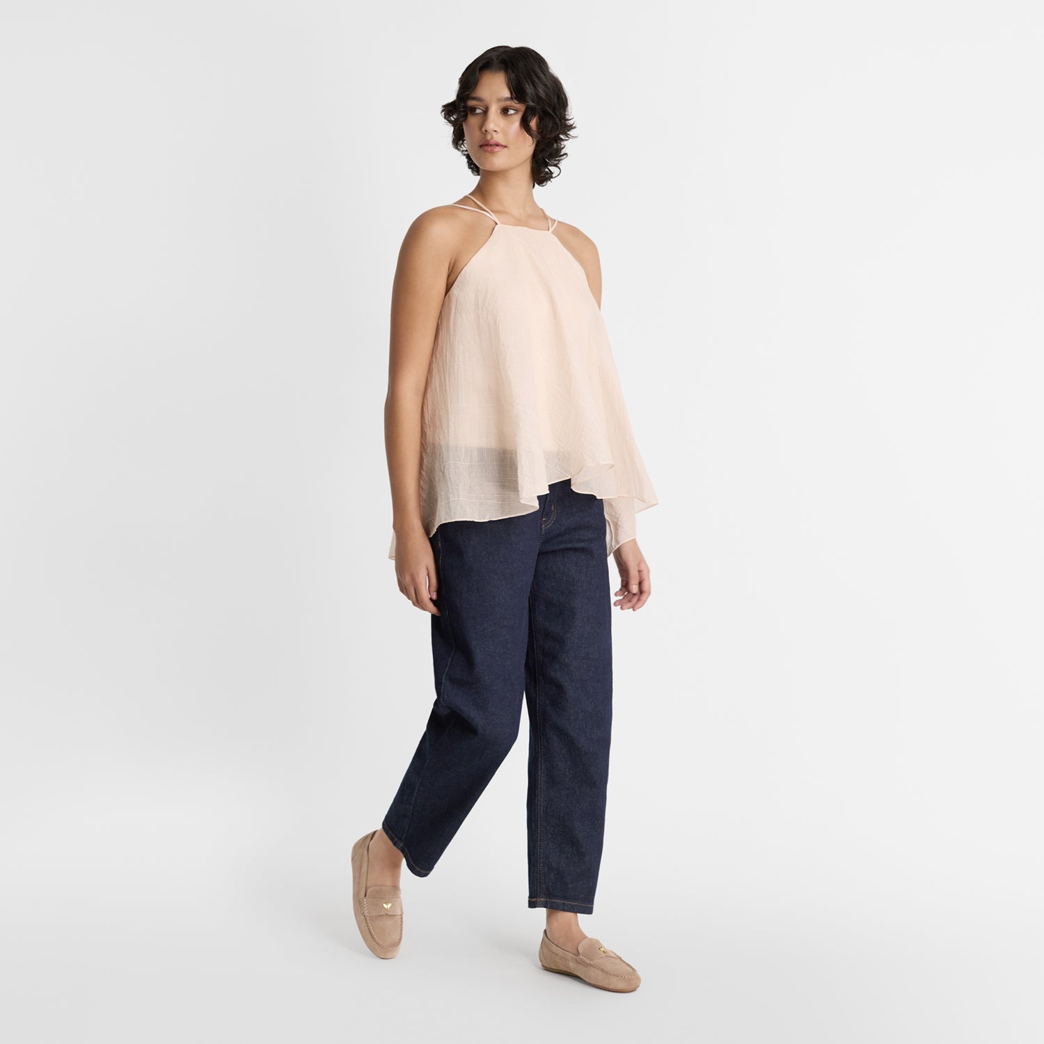 Model wearing Nico Loafers