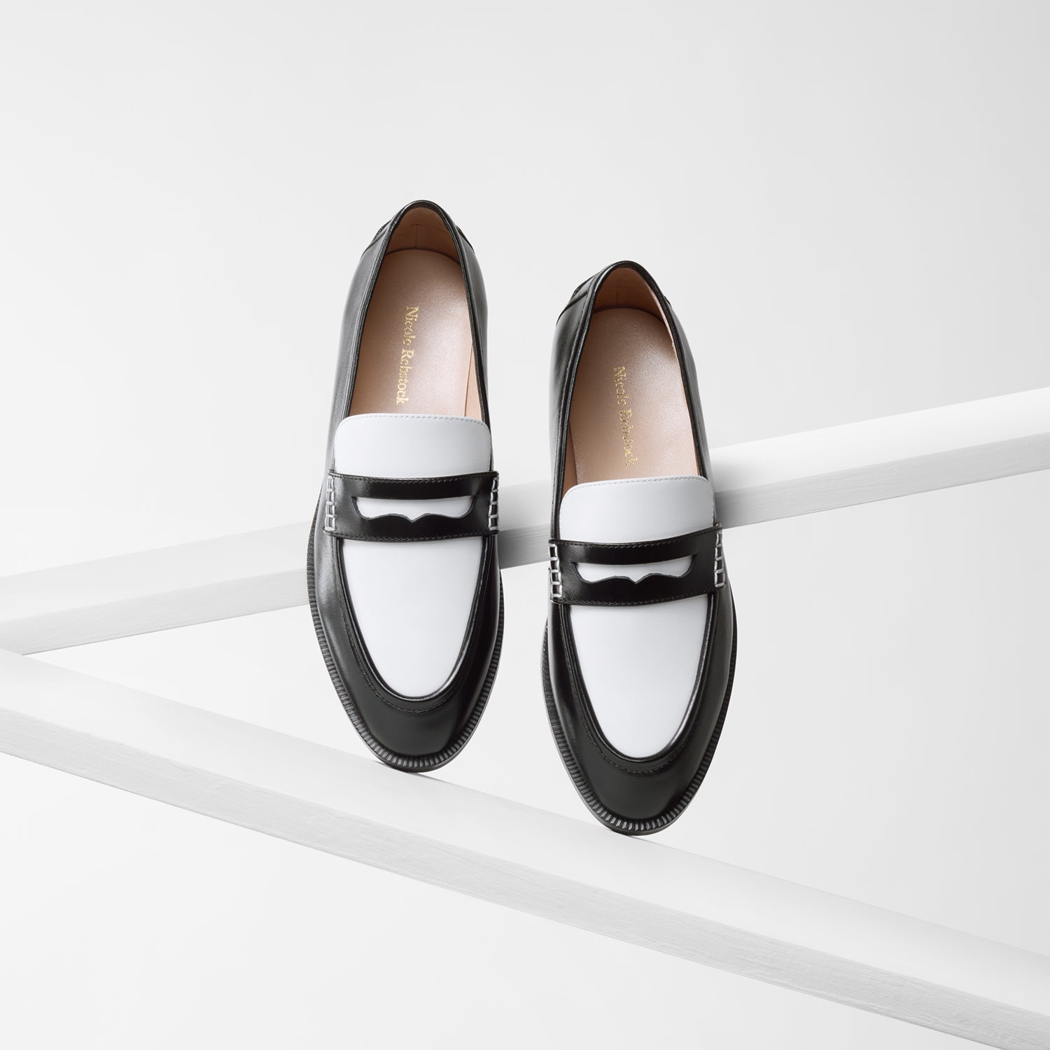 Chad Loafer | Black/white combo
