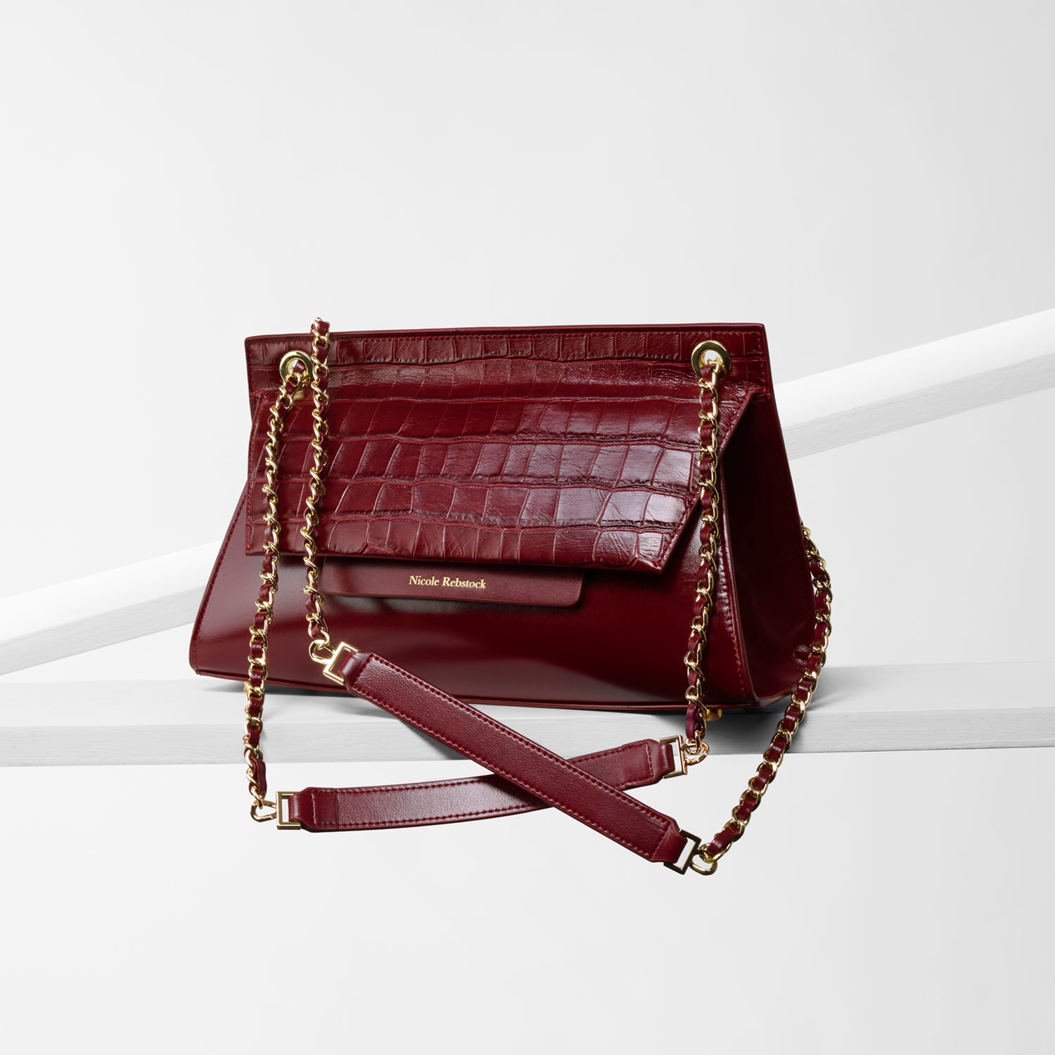 Victoria Ltd Ed Handbag | Ox blood leather