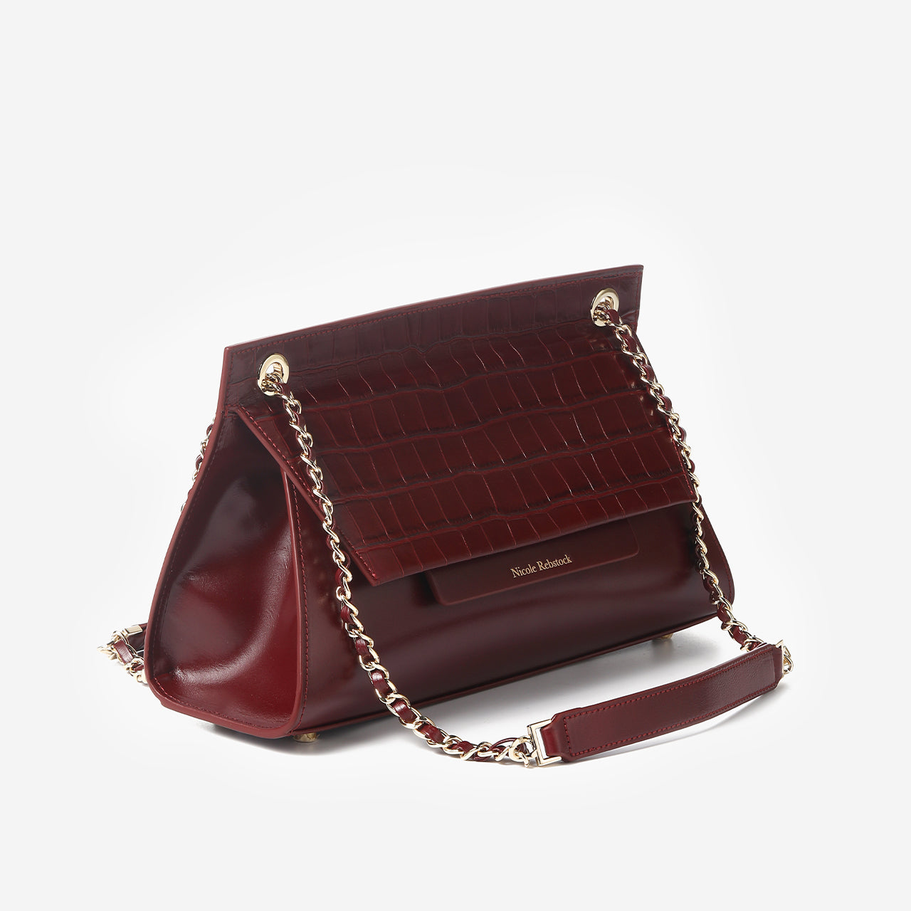 Victoria Ltd Ed Handbag | Ox blood leather