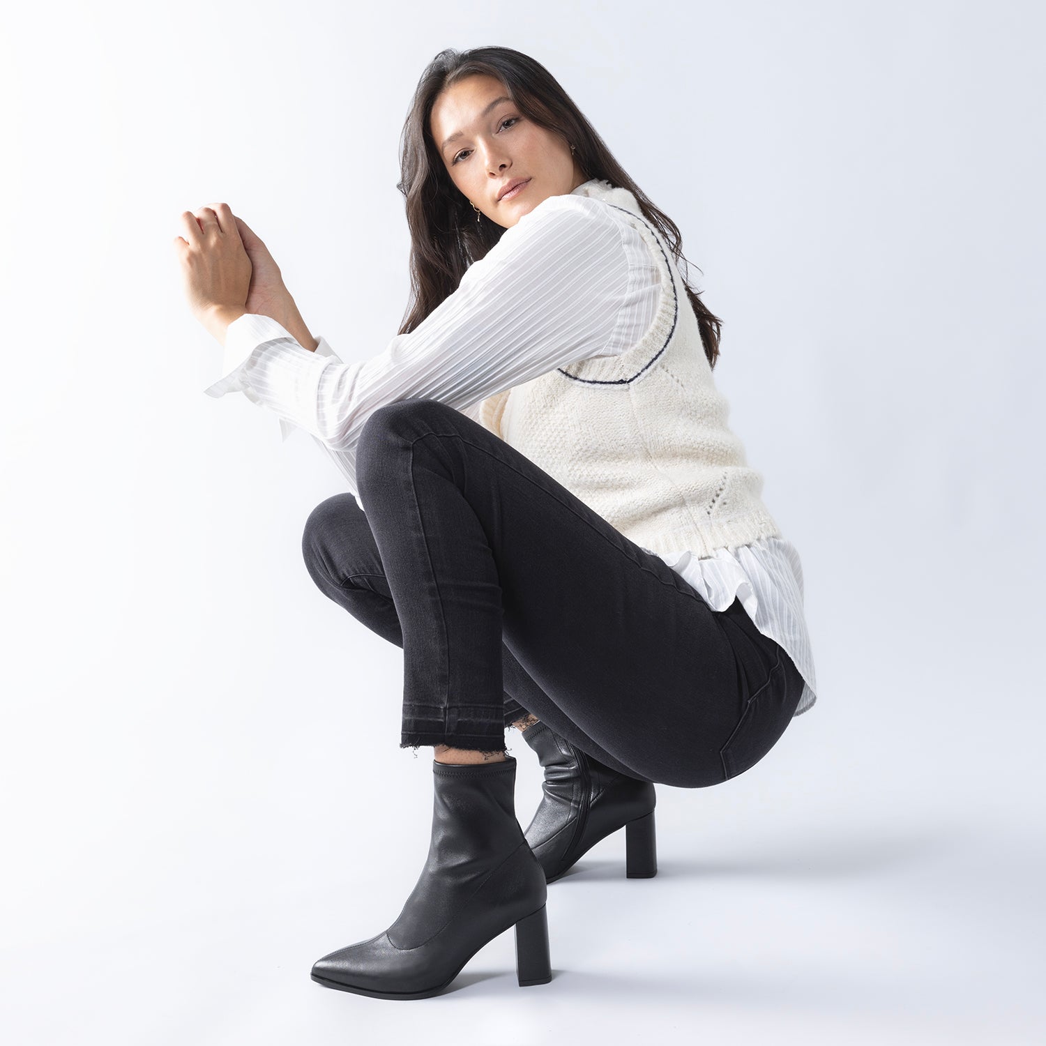 Zella Ankle Boot | black leather