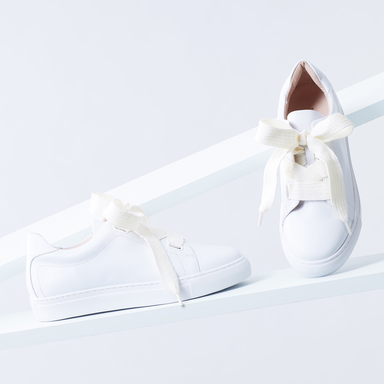 Blaize Sneaker | White leather