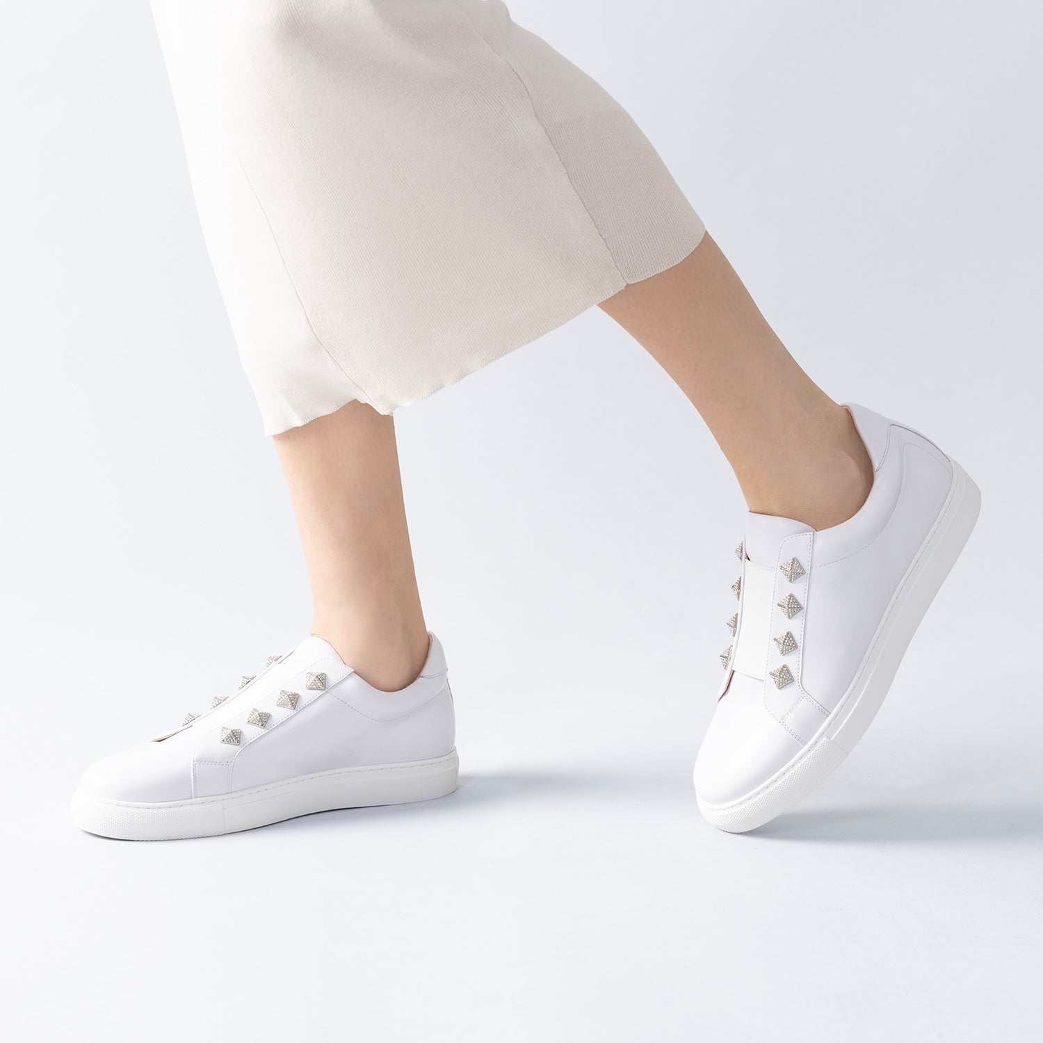 Dandy Sneaker | White leather