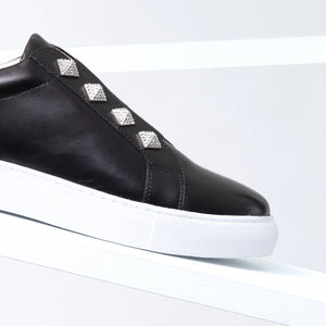 Dandy Sneaker | Black leather