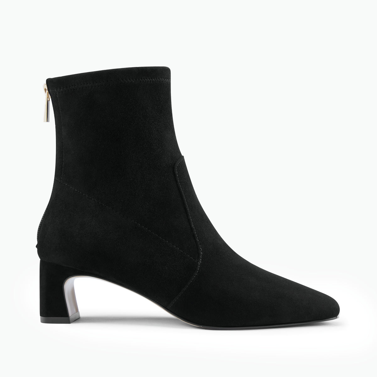 Demi Ankle Boot – Black Suede | Nicole Rebstock