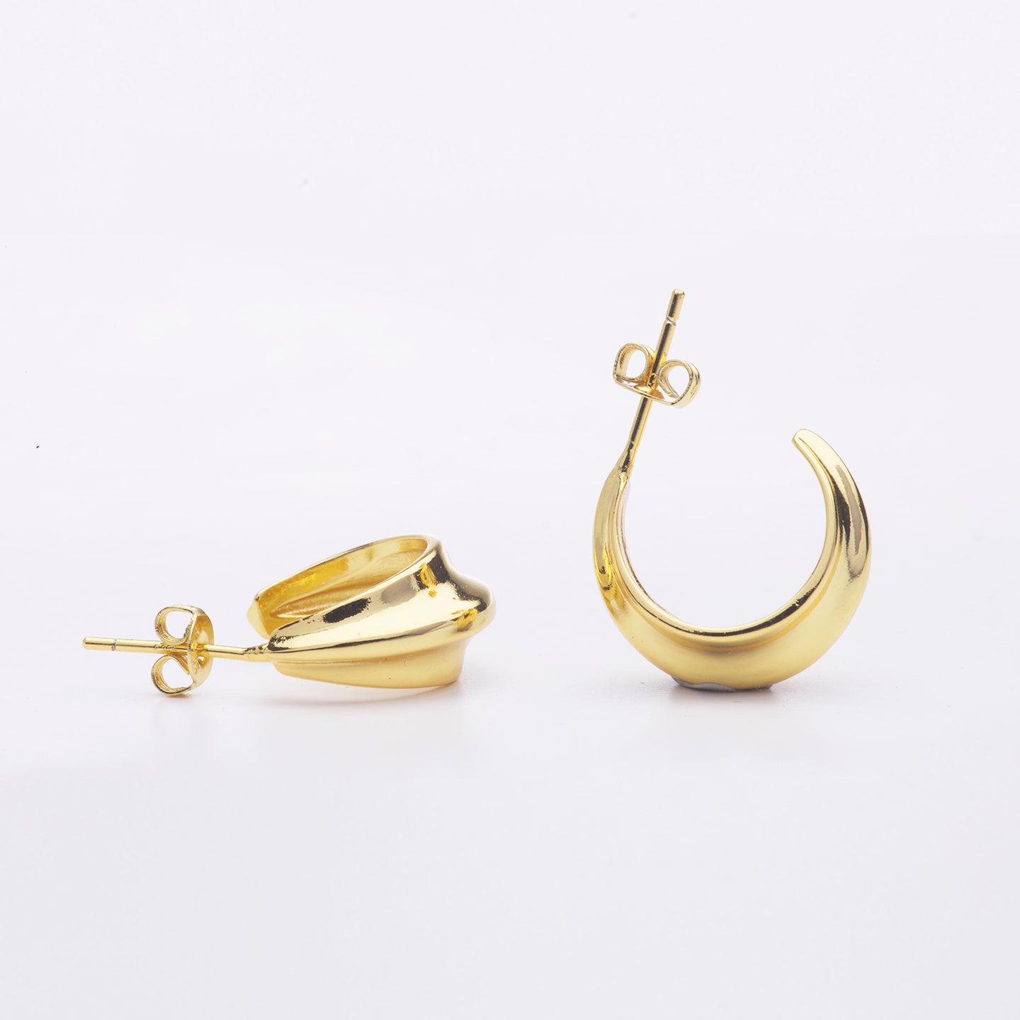 Good Fortune Hoops | gold