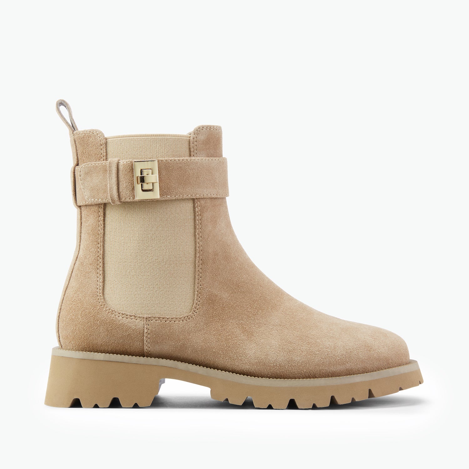 Jasper Ankle Boot Camel Suede