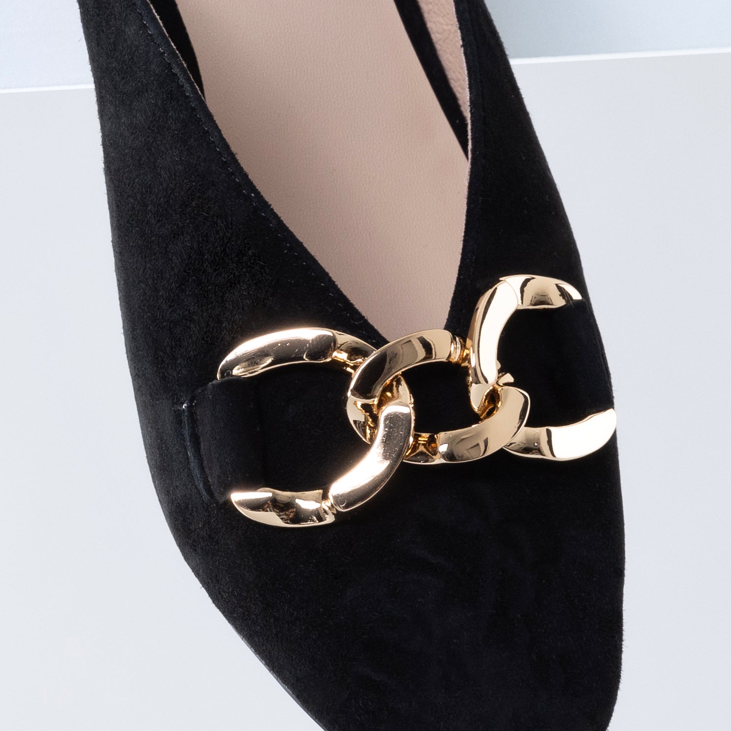 Mariah 65mm | Black suede