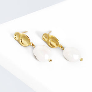 Pearl drops | gold