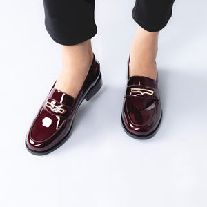 Royal Loafer 25mm | Wine patent