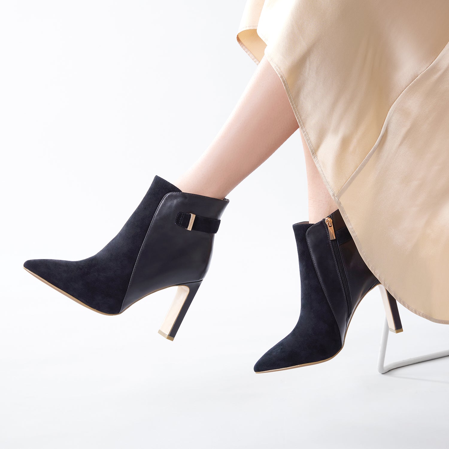 Serenity Ankle Boot 100mm | Black combo