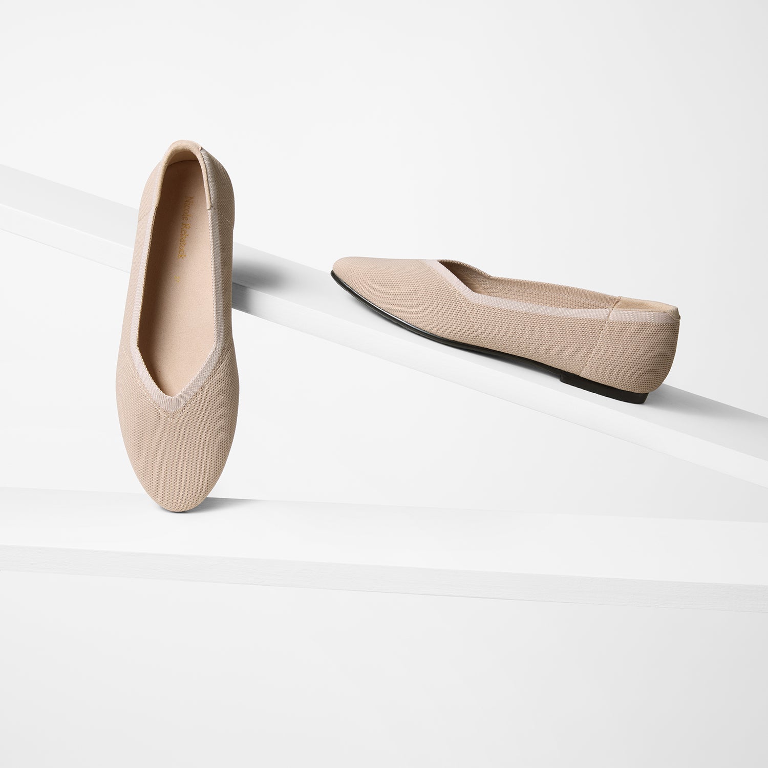 Florence Ballet Flat | Nude Non-Leather