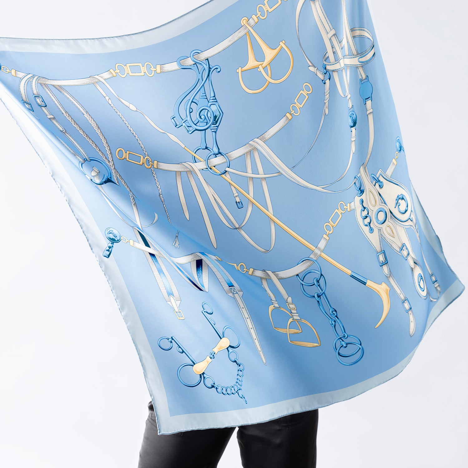 Win, Place, Show Silk Scarf 90x90