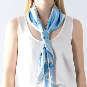 Win, Place, Show Silk Scarf 90x90