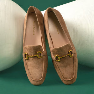 Aria Loafer 25mm | Coco Suede