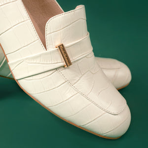 Bailey 45mm | Cream Croc