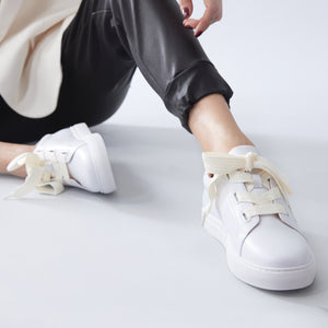 Blaize Sneaker | White leather