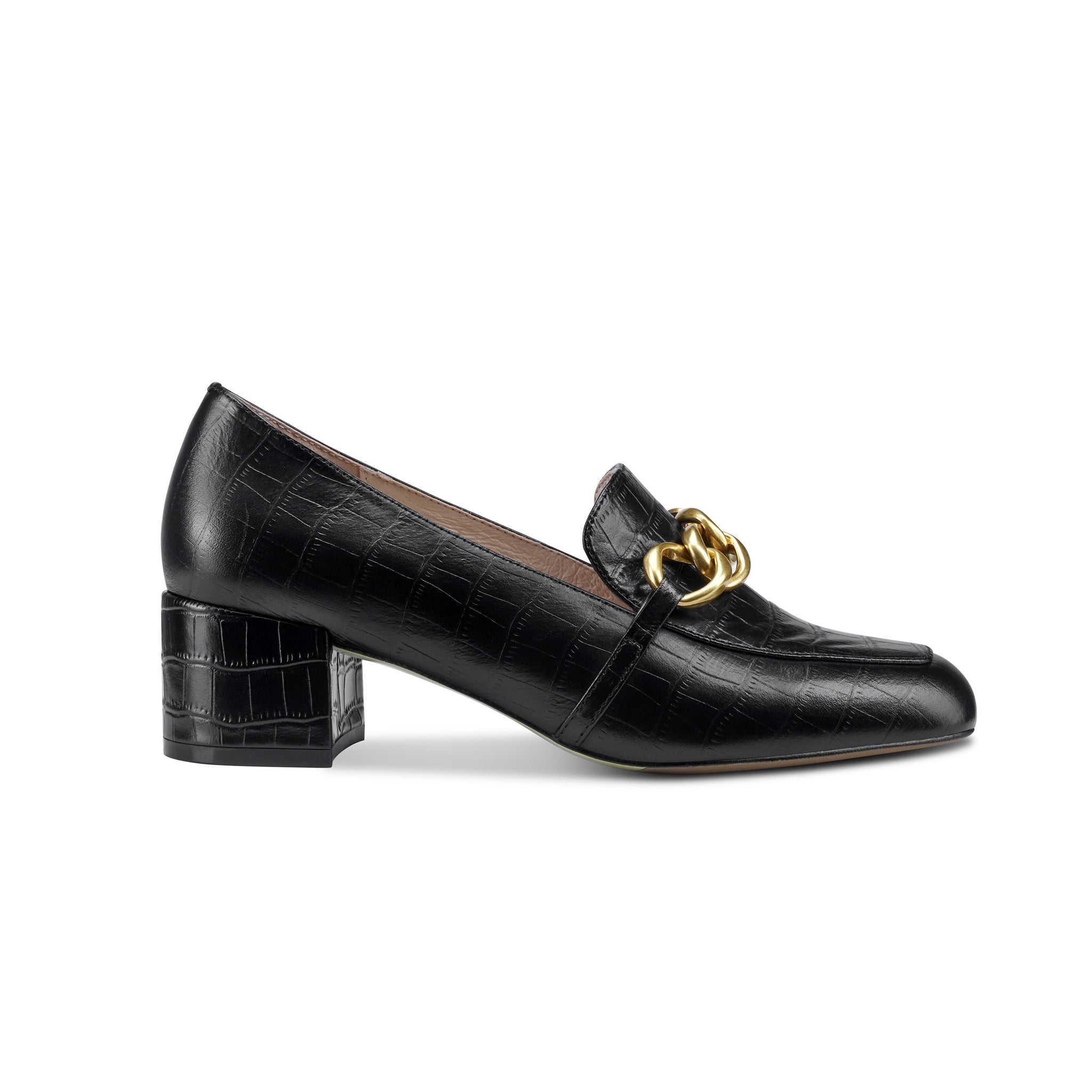 Bobby Loafer 45mm | Black Croc