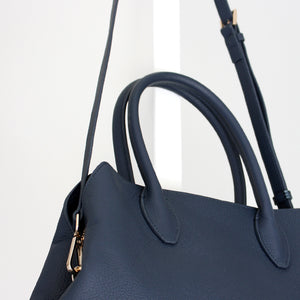 Melba Handbag | Marine pebble