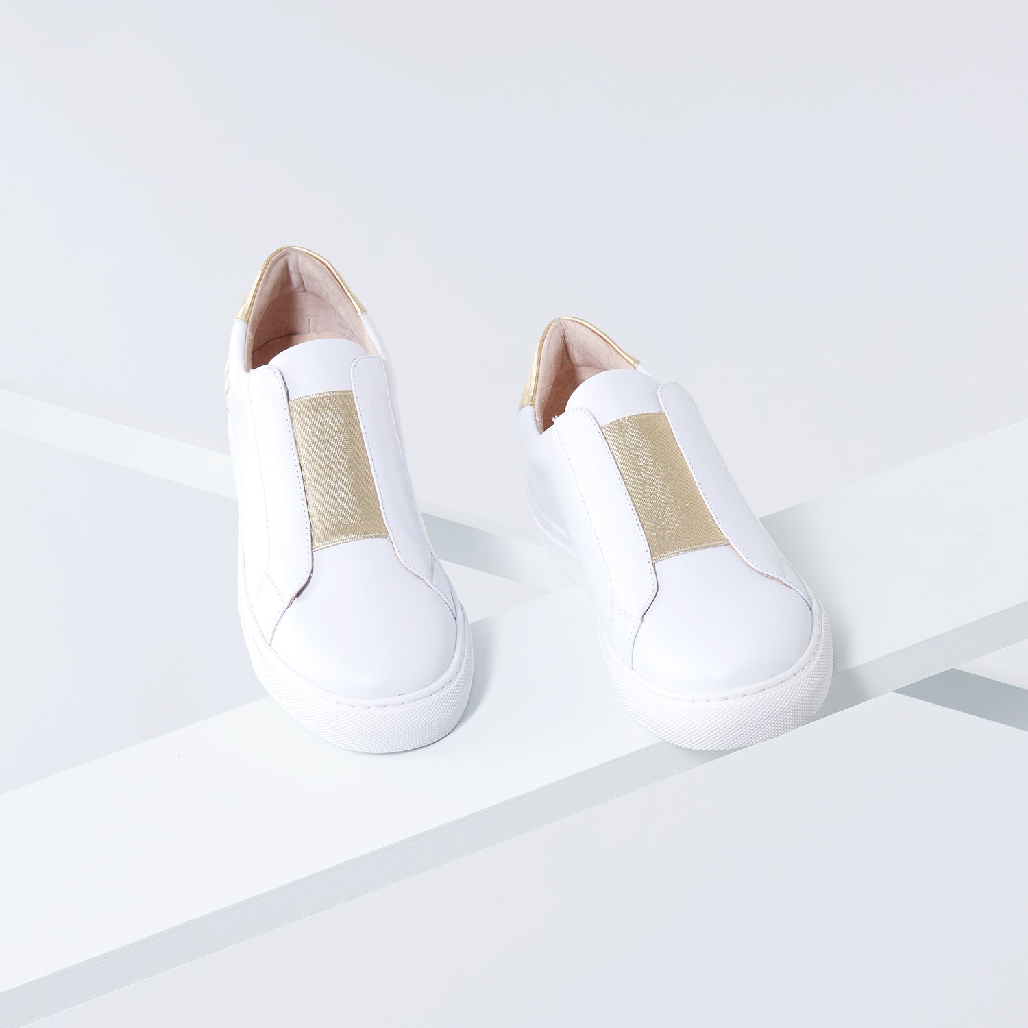 Ciao Xx Sneaker | White/Gold