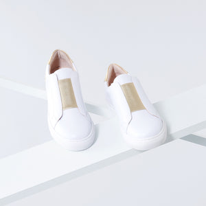 Ciao Xx Sneaker | White/Gold