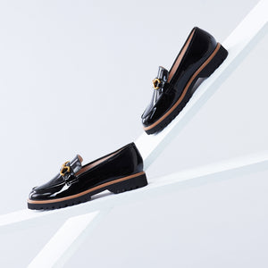 Dawson Loafer | Black patent