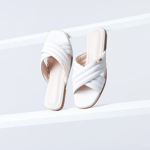 Faze | Off white leather