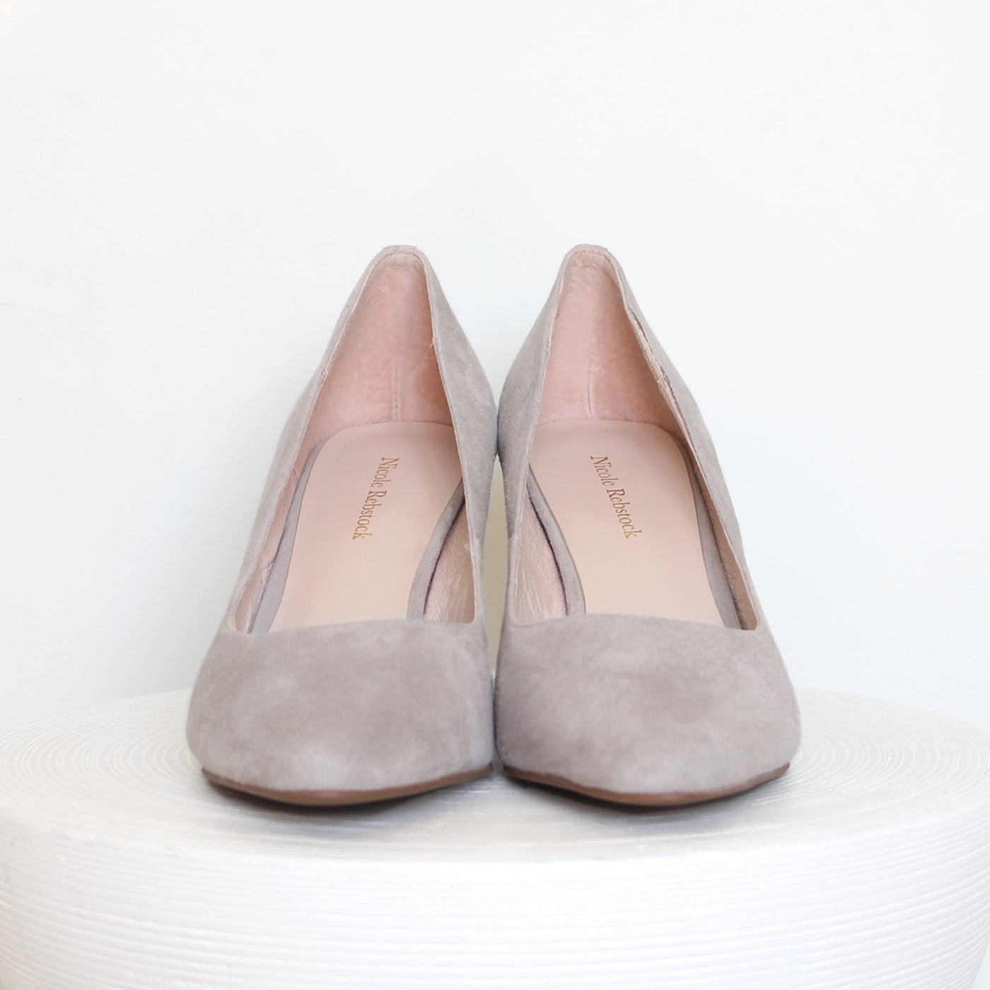 Jade 75mm | Taupe suede