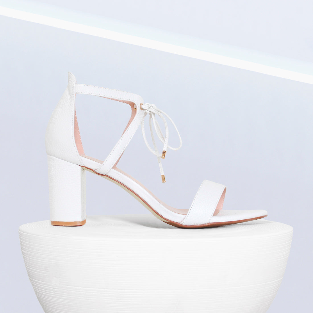 Kendall 75mm | White pebble