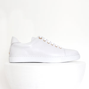 Marlo | White leather