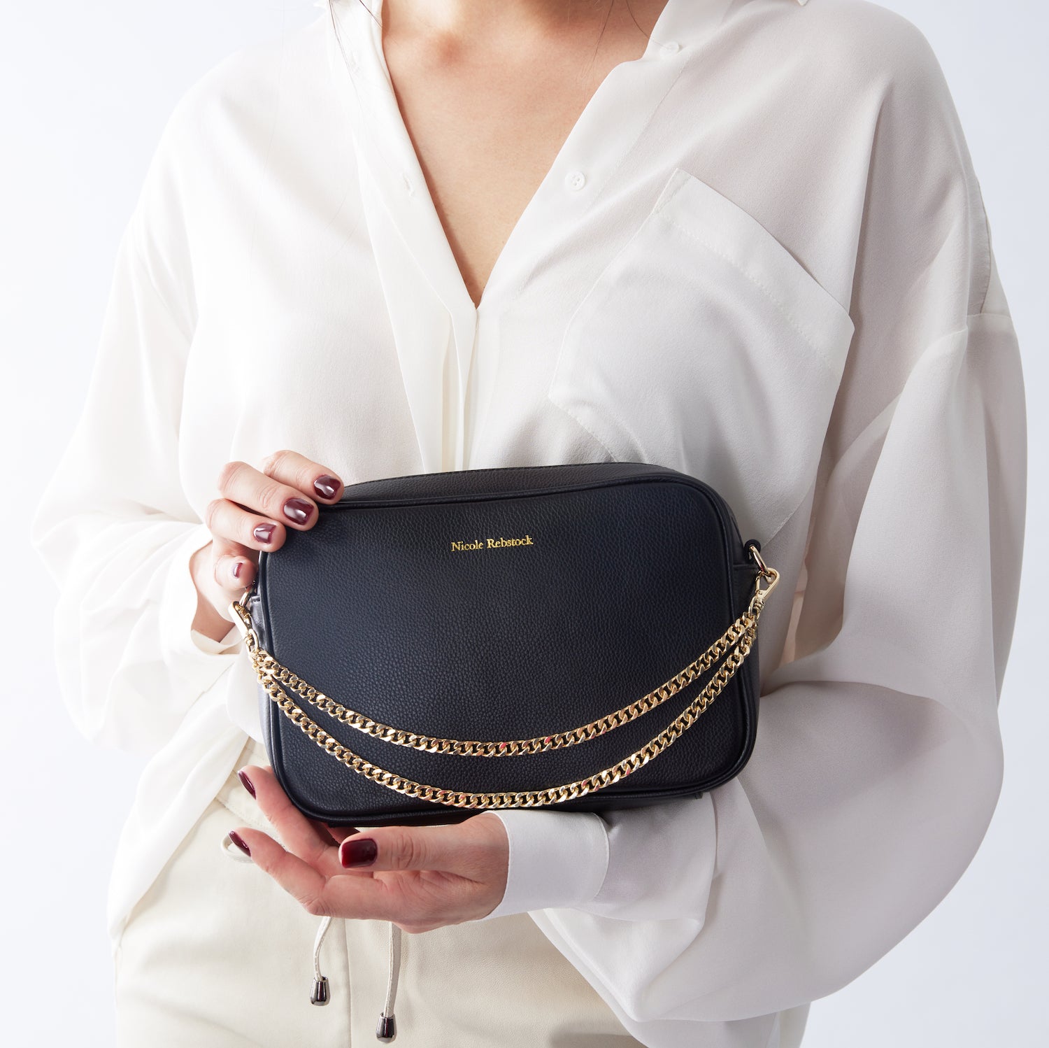 Monaco Crossbody Bag | Black