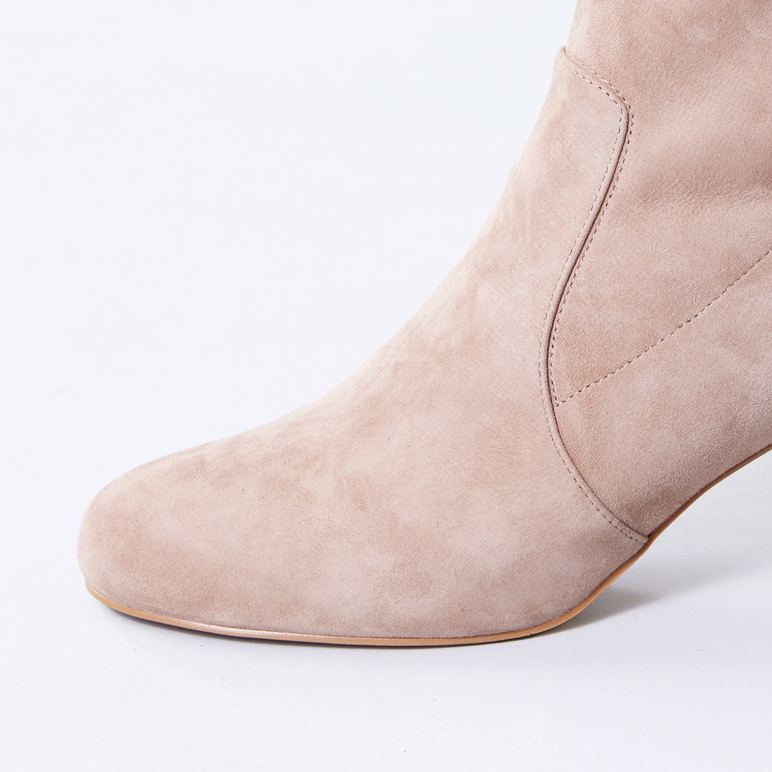 Naomi 70mm | Mocha suede