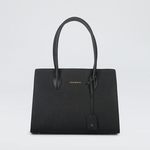 Olivia Handbag| Black Pebble