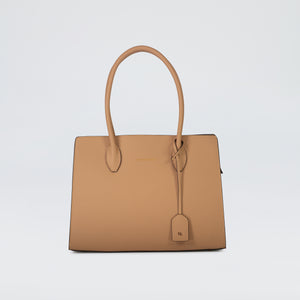 Olivia | Caramel Saffiano