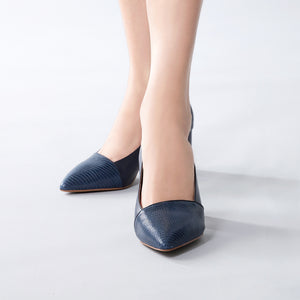 Odette Heel 65mm | Navy Combo