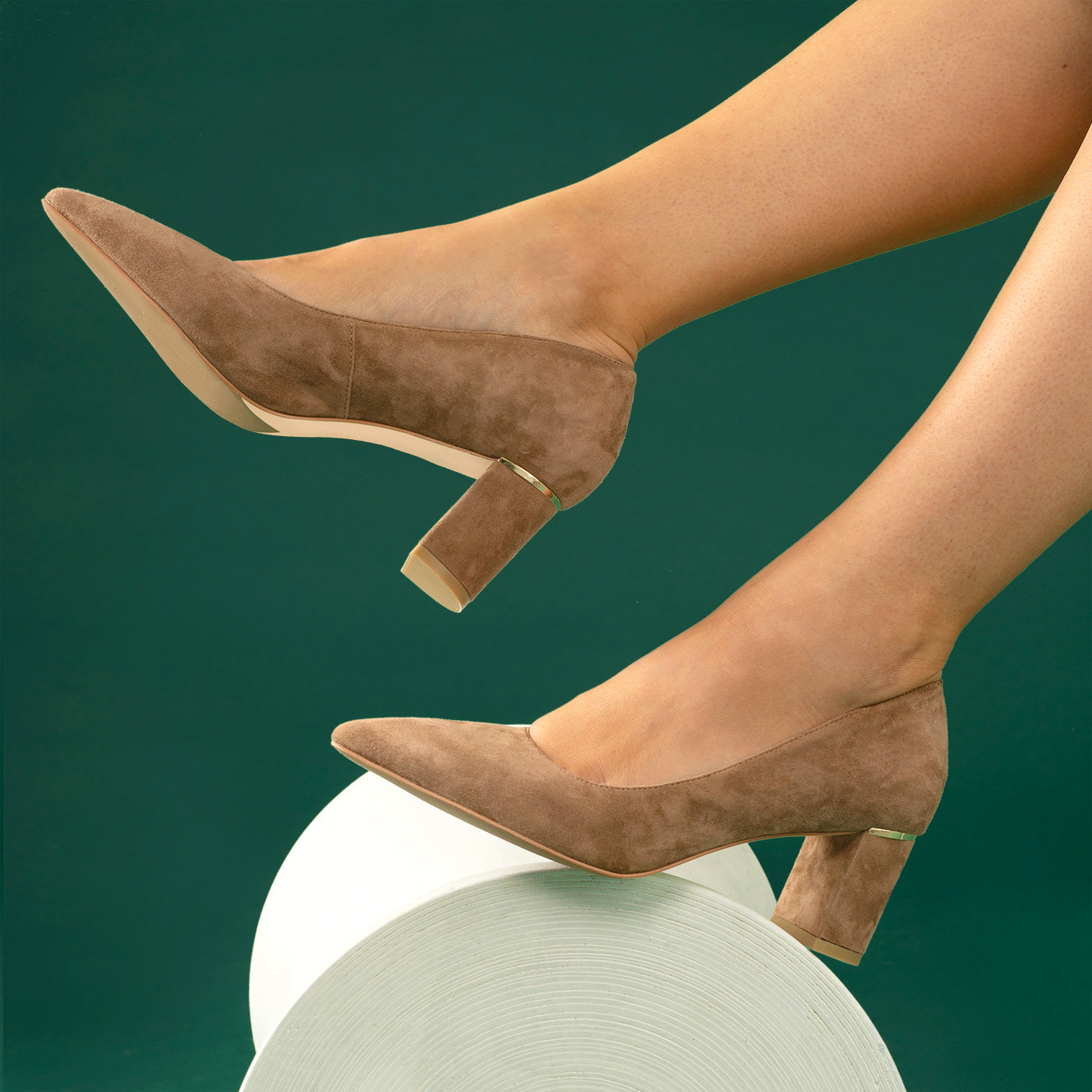 Olive 65mm | Coco Suede