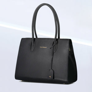 Olivia Handbag| Black Pebble