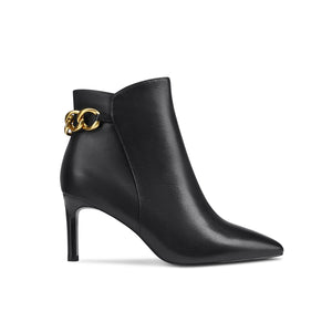 Ruby Ankle Boot 75mm | Black Leather
