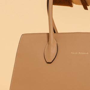 Olivia | Caramel Saffiano