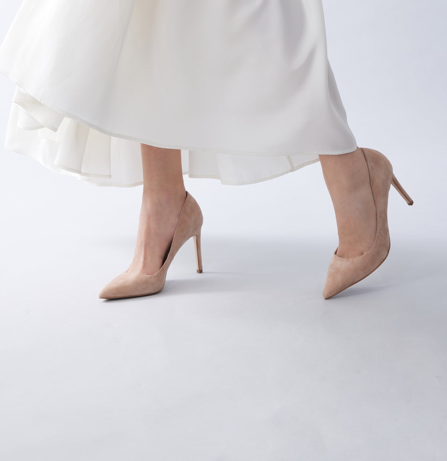 Nemesis 95mm | Dirty blush suede