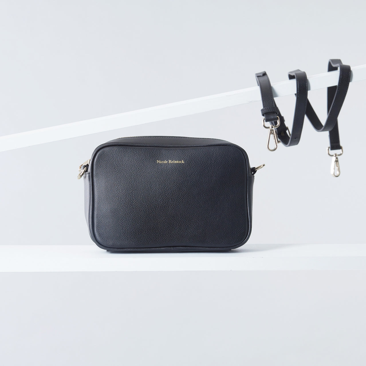 Monaco Crossbody Bag | Black