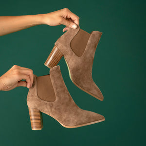 Thea 80mm | Coco Suede